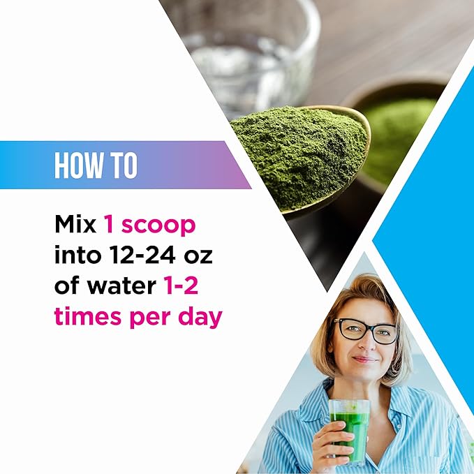 Livingood Daily Greens & Superfood Powder, Super Greens for Gut Health, Green Juice Powder with Spirulina, Chlorella, and Digestive Enzymes, Probiotics for Digestive Support, Unflavored, 30 Servings
