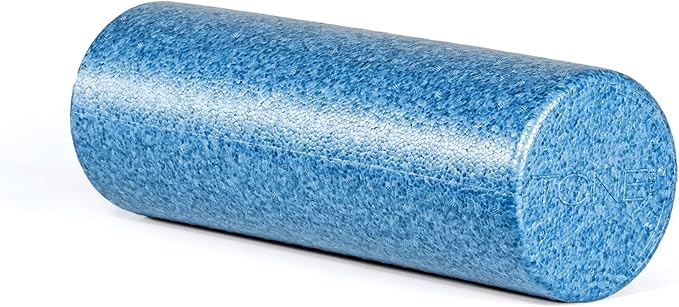 Tone Fitness High Density EPP Foam Exercise Foam Roller for Yoga, Pilates, Stretching, Massage, and Recovery | Multiple Sizes and Colors