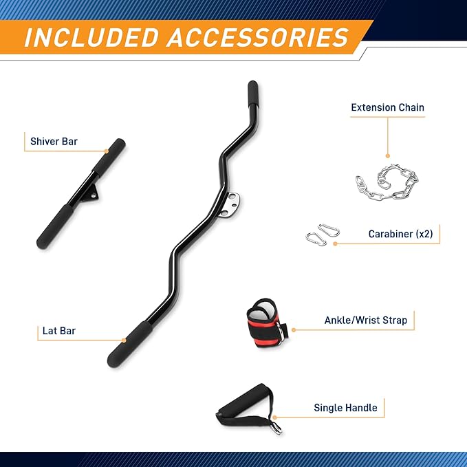 Marcy Multifunctional Workout Station 100lbs to 200lbs Stack Home Gym for Weightlifting and Bodybuilding