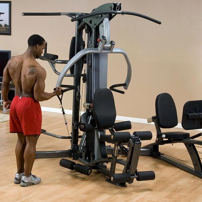 Body-Solid Multi-Station Home Gym Machine, Arm & Leg Strength Training Functional Exercise Workout Station for Weight Lifting and Bodybuilding