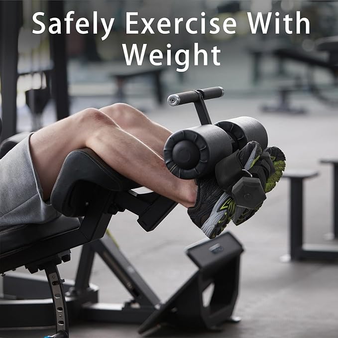 2Pcs Dumbbell Foot Attachment,Foot Weight Strap For Exercise,Adjustable Ankle Straps Leg Lifting Weight Holder For Gym Workouts Strength Training
