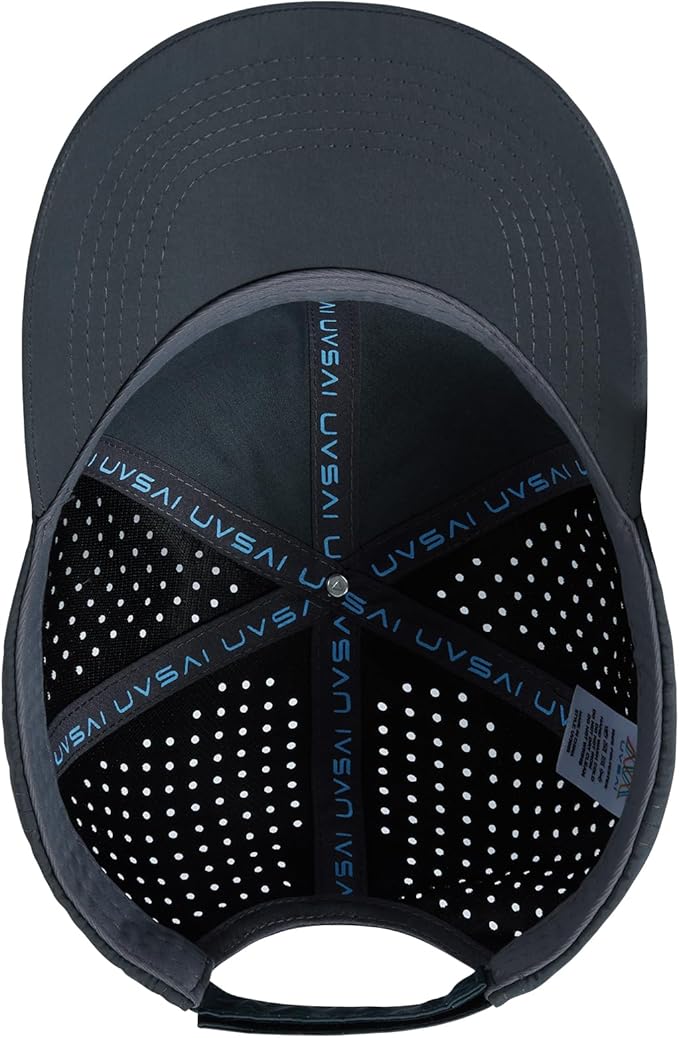 UPF 50+ Performance Water Resistant Baseball Cap Lightweight Breathable Hat Golf Running Boat Hiking for Men Women