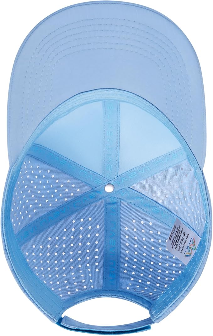 UPF 50+ Performance Water Resistant Baseball Cap Lightweight Breathable Hat Golf Running Boat Hiking for Men Women