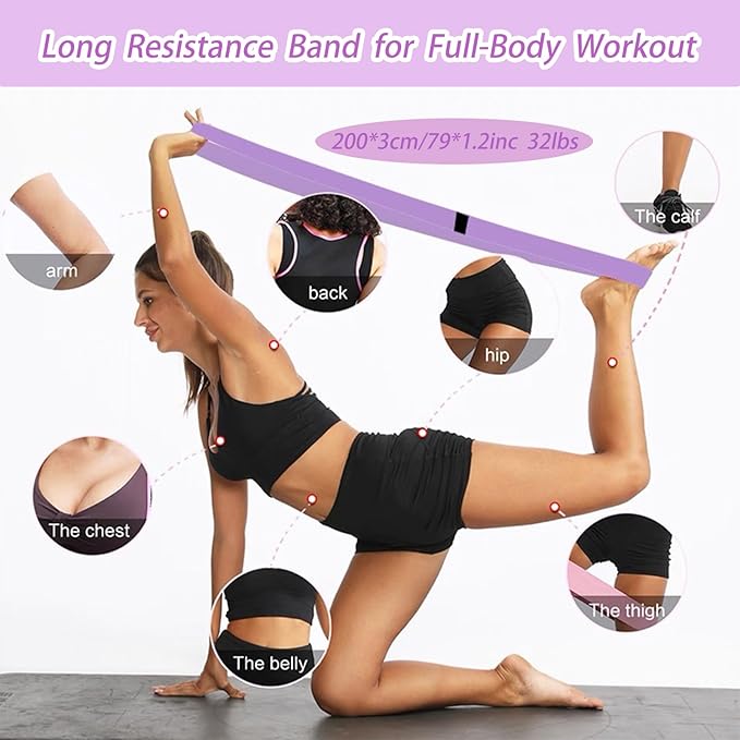 Pilates Essentials Kit for Women, Yoga Exercise Equipment Set for Home Workouts with Mini Ball, Resistance Bands, Sliding Disks & Accessories - Fitness Set for Yoga & Pilates Beginners