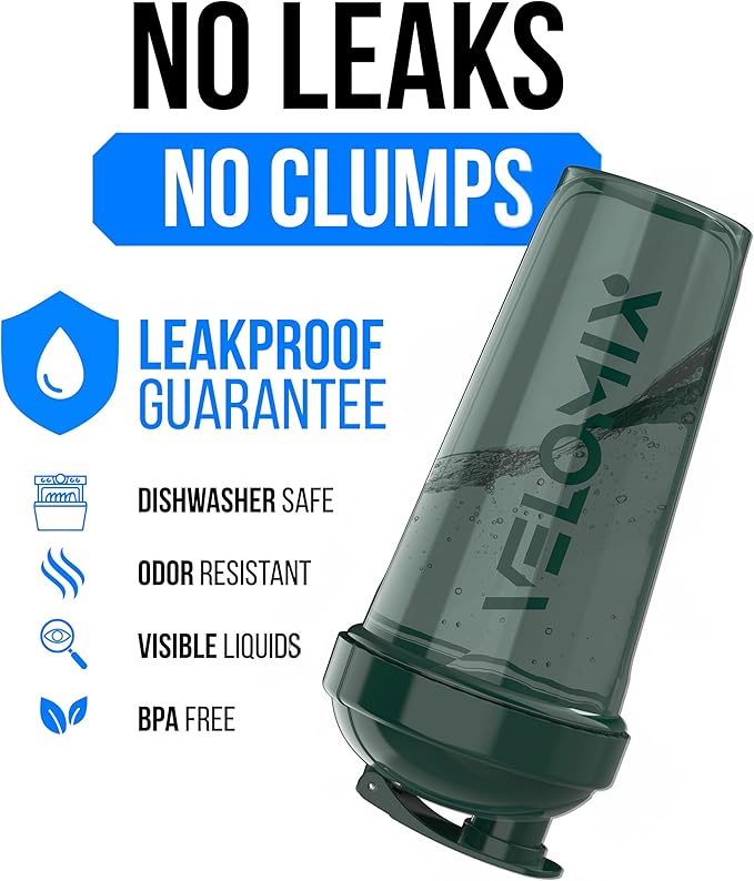 VELOMIX -6 PACK- 28 OZ Protein Shaker Bottles for Protein Mixes, Shaker Cups for Protein Shakes, Small Shaker Bottle Pack, Shaker Cup, Shakers for protein Shakes (Solid Line)