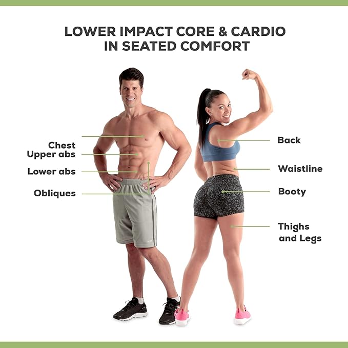 AB Doer 360 - Ab Fitness Machine System Provides An Abdonimal And Muscle Activating Workout with Aerobics to Burn Calories and Workout