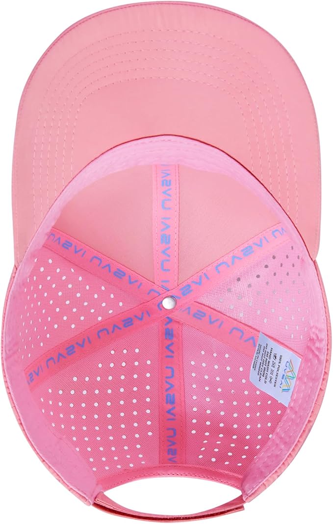 UPF 50+ Performance Water Resistant Baseball Cap Lightweight Breathable Hat Golf Running Boat Hiking for Men Women