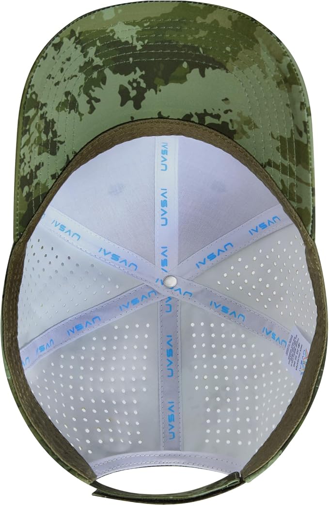 UPF 50+ Performance Water Resistant Baseball Cap Lightweight Breathable Hat Golf Running Boat Hiking for Men Women