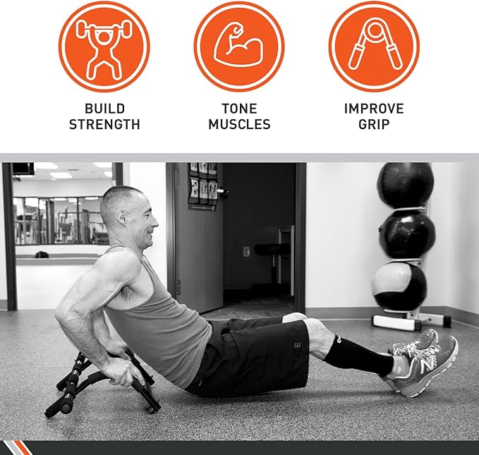 Body Sport 3-in-1 Pull-Up Bar for Doorway, Upper Body Fitness Workout Bar – 300 lb. Max Limit, Multi-Grip Exercise Bar – Portable Fitness Trainer for Home Gym