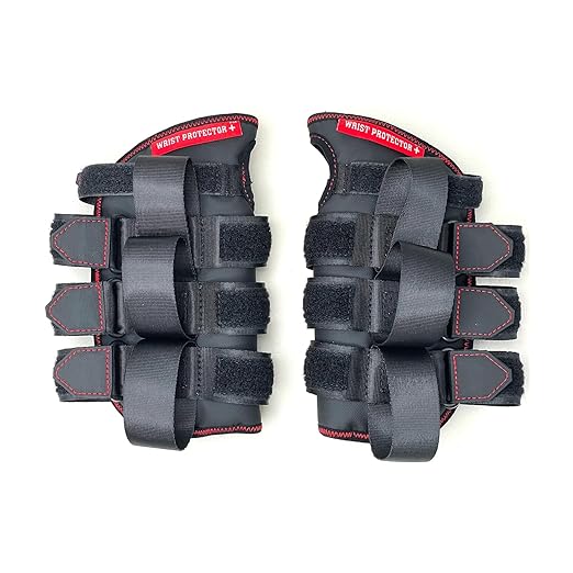 Right & Left Hands Free Pain Management Weightlifting Wrist Support for Gym - Adjustable Straps Brace Non-Slip Grip for Gym, CrossFit, Strength Workouts - Eliminate the Pain Embrace the Gain