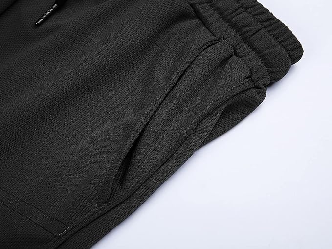 FLYFIREFLY Men's Gym Workout Shorts Running Lightweight Athletic Short Pants Bodybuilding Training