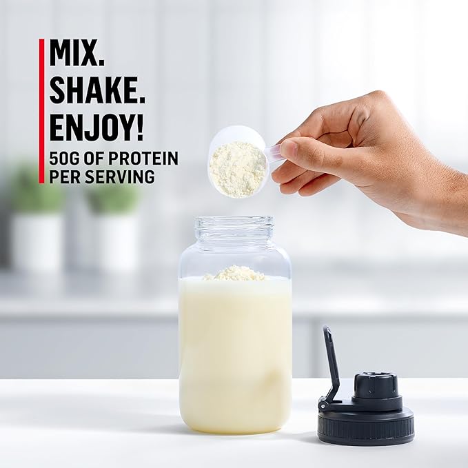 Muscle Milk Pro Series Protein Powder Supplement, Intense Vanilla, 5 Pound, 28 Servings, 50g Protein, 3g Sugar, 20 Vitamins & Minerals, NSF Certified for Sport, Workout Recovery, Packaging May Vary