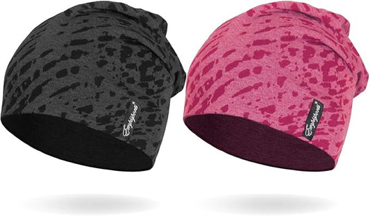 10" Multifunctional Soft Fashion Lightweight Beanies Hats, Cooling Running Skull Cap Helmet Liner Sleep Caps