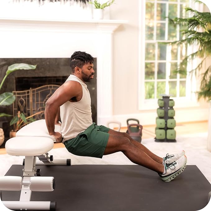 WeGym Fitness Bench, Adjustable, Collapsible, Comfortable, and Luxurious Home Gym Bench for Strength Training