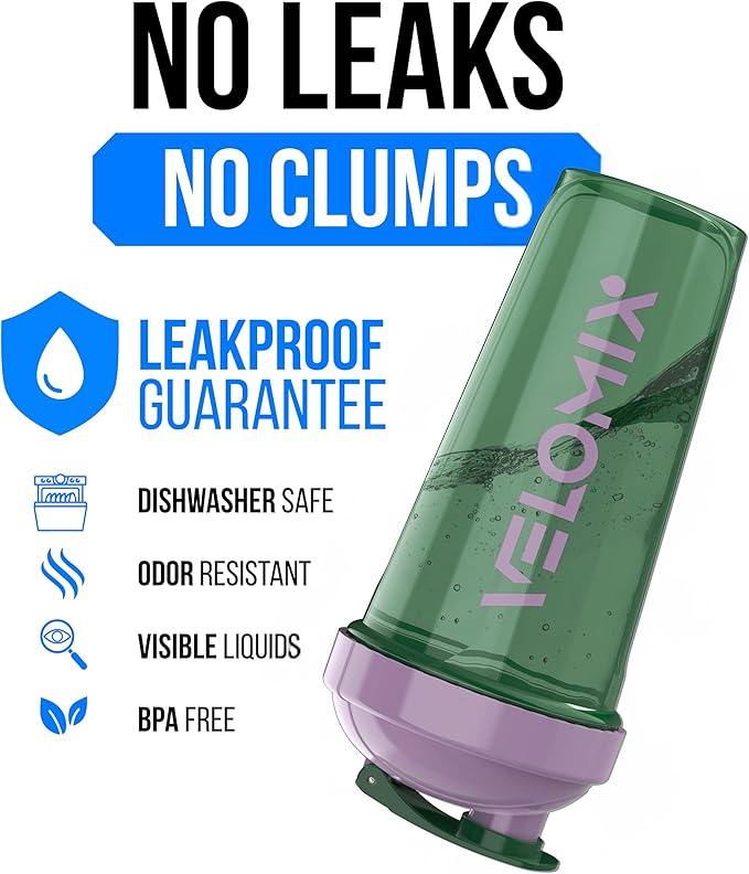 VELOMIX -2 Pack- 28 oz Protein Shaker Bottles for Protein Mixes - 2x Wire Whisk | Leak Proof Shaker Cups for Protein Shakes | Protein Shaker Bottle Pack (Flower Set)