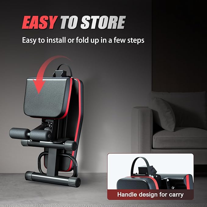 ALSO GO Adjustable Weight Bench 1000LBS, 14-in-1 Muti-Functional Workout Benches, Full Body Bench with Leg Extension & Preacher Curl Pad, Foldable Incline Decline Bench Press for Home Gym