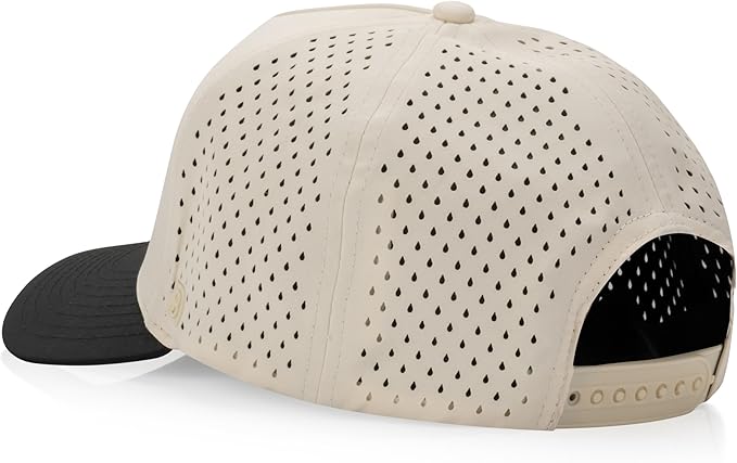 Glendora Snapback Hat | 5-Panel High Crown Blank Cap for Men & Women | Breathable, Lightweight, & Curved Bill