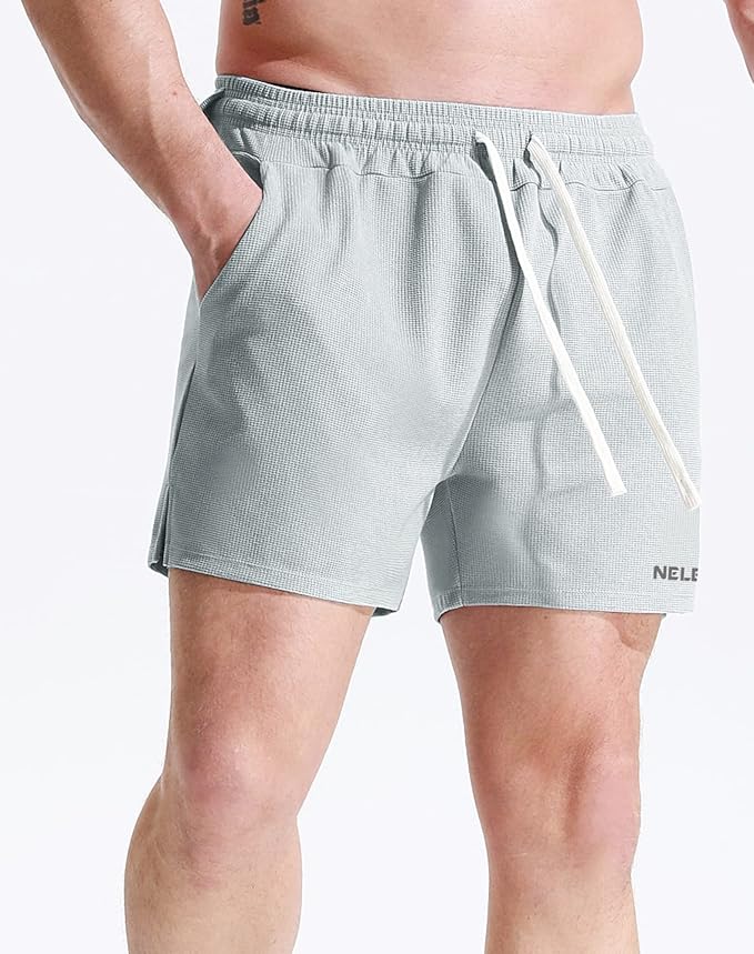 NELEUS Men's 7 inch Running Shorts Athletic Gym Workout Shorts with Pockets