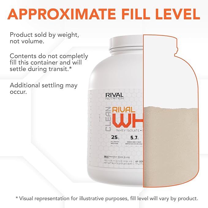 Naturally Flavored Rival Whey - Cookies and Cream - 5lb