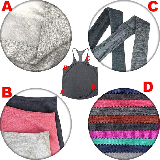 Muscle Cmdr Men's Bodybuilding Stringer Tank Tops Y-Back Gym Fitness Workout Training Running T-Shirts Athletic Quick Dry Top