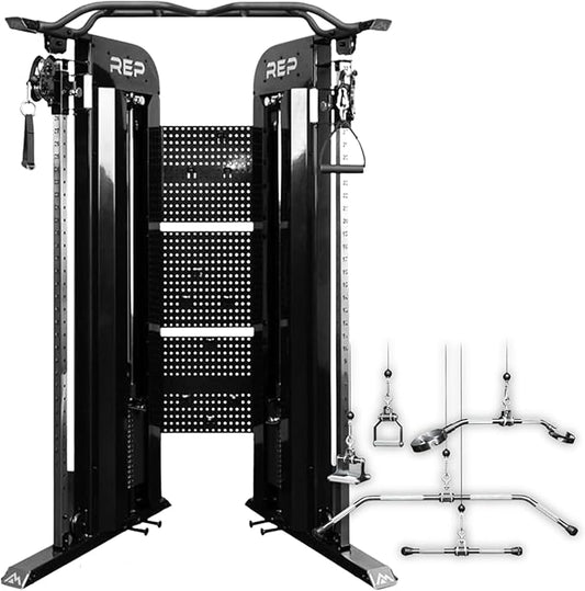 REP Fitness Arcadia™ Functional Trainer- All in one Functional Trainer and Cable Machine for Home and Garage Gym!- Optional Weight Stack Upgrades and Attachment Packages