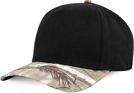 Ozark Snapback Trucker Hat | Blank Baseball Hat for Men and Women | Fitted Baseball Caps | Lightweight, Outdoor, Curved Bill