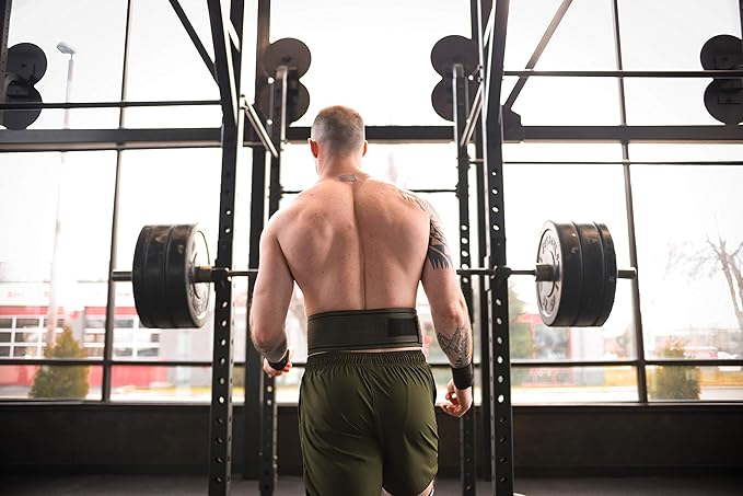 Gymreapers Quick Locking Weight Lifting Belt for Men Gym Belt for Powerlifting Deadlift Belt with 4 Inch Neoprene Metal Buckle Back Support Weightlifting Belt Women