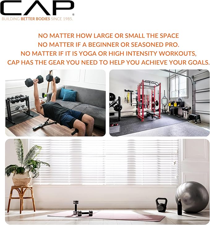 CAP Barbell Deluxe Utility Weight Bench Color Series