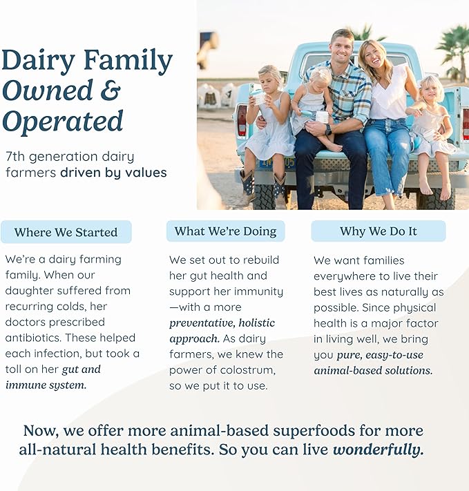 WONDERCOW Beef Protein Isolate Powder w/Bovine Colostrum Supplement | Clean, 100% Grass Fed, Carnivore, Keto Friendly | Gluten Free | Helps Build Lean Muscle | 20g of Protein, 30 Servings, Chocolate