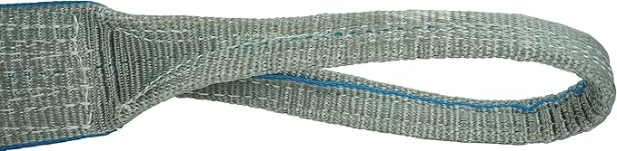 DD Sling (USA Made). 3" x 12', Flo Guard 2 Ply, Polyester Lifting Slings, Eye & Eye, Heavy Duty, 8900 lbs Vertical, 7200 Choker, 17800 Basket Load Capacity (3" x 12')