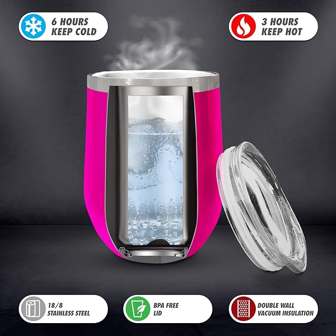 Veracco This Is Probably Captain & Coke Double Wall Insulated Tumbler with Splash Proof Lid Funny Gift For Someone Who Loves Drinking Bachelor Party Favors (Stainless Steel,12OzPink)