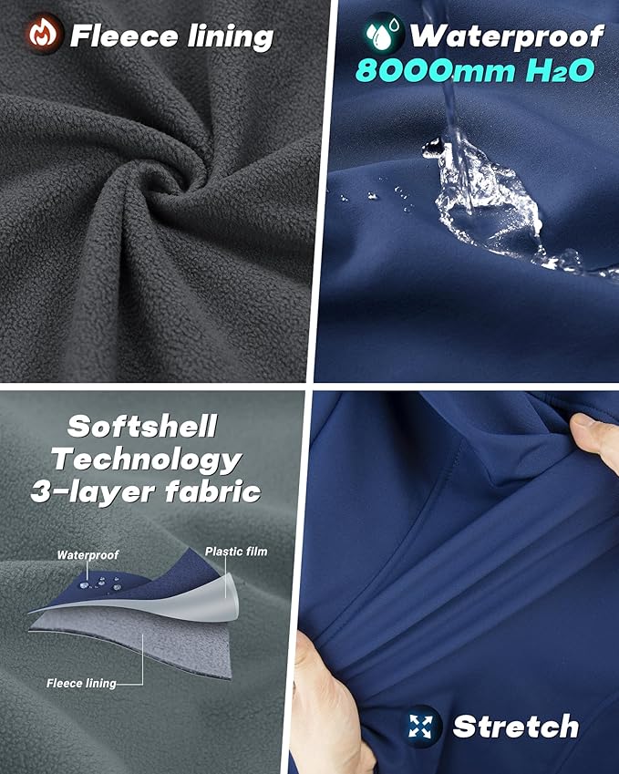 Outdoor Ventures Women's Hooded Lightweight Softshell Vest, Windproof Fleece Lined Sleeveless Jacket for Golf Running Travel