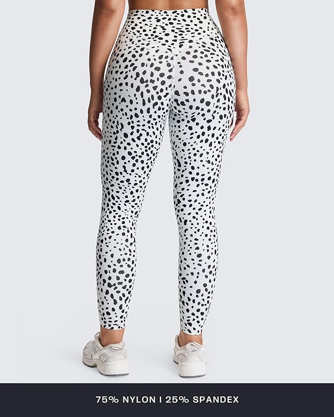 Aoxjox High Waisted Workout Leggings for Women Tummy Control Buttery Soft Yoga Metamorph Deep V Pants 26"