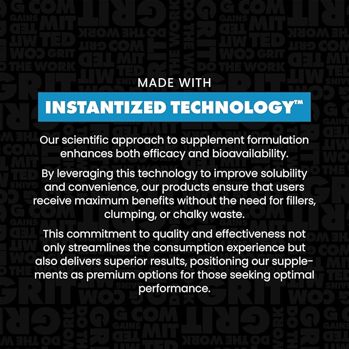 Gains in Bulk Instantized Glycerol Powder, Pre Workout Formula for Muscle Recovery, Pump and Hydration Support, Workout Supplement for Men and Women, Sugar Free, Non-Clumping, Unflavored, 80 Servings