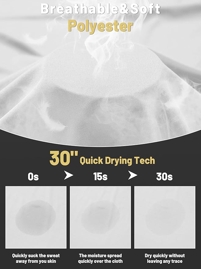 KEFITEVD Men's Workout Tank Tops Sleeveless Quick Dry UPF 80+ Summer Sun Shirts for Running Swim Gym Beach