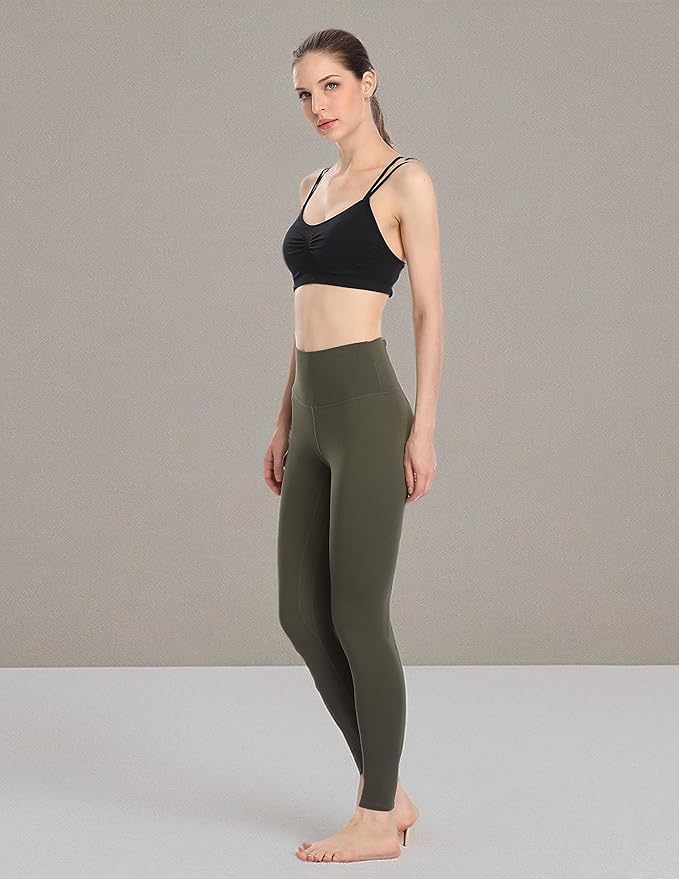 Colorfulkoala Women's Buttery Soft High Waisted Yoga Pants Full-Length Leggings