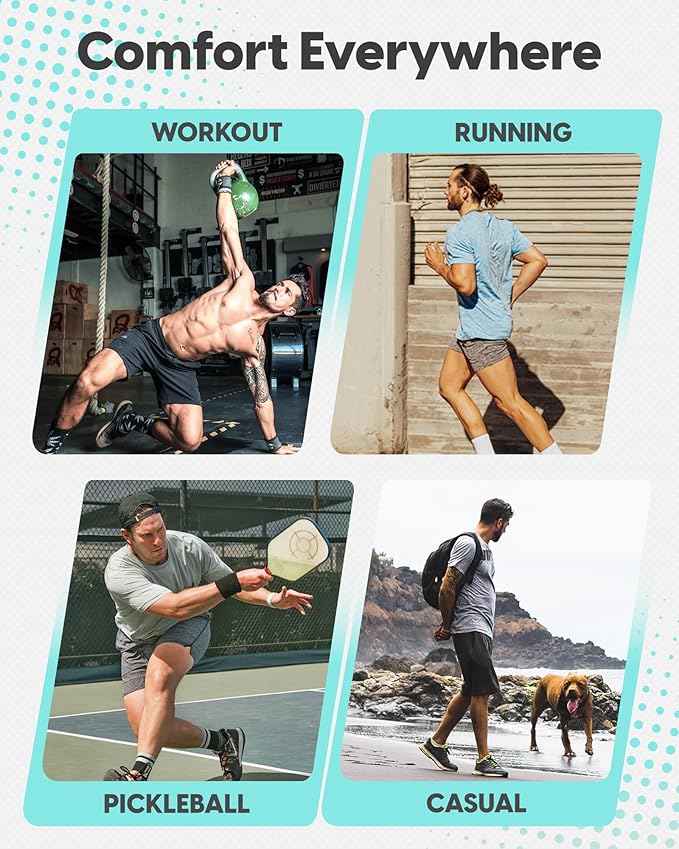 maamgic Mens Running Shorts with Compression Liner 5" Quick Dry Workout Gym Shorts Anti-Chafe 2 in 1 Athletic Shorts