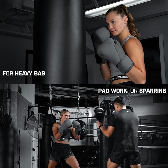 Hayabusa T360 Boxing Gloves – Revolutionary Hand Ergonomics | Empowering Wrist Support | Single or Dual Strap Closure | Training, Sparring, Heavy Bag - 10 oz 12 oz 14 oz 16 oz 18 oz