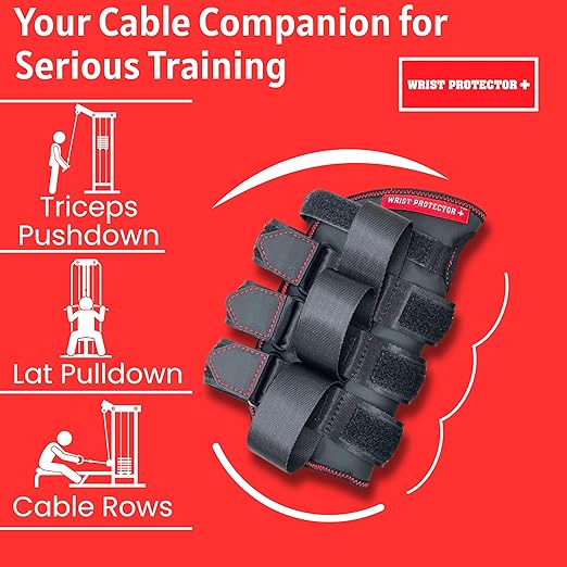 Right & Left Hands Free Pain Management Weightlifting Wrist Support for Gym - Adjustable Straps Brace Non-Slip Grip for Gym, CrossFit, Strength Workouts - Eliminate the Pain Embrace the Gain