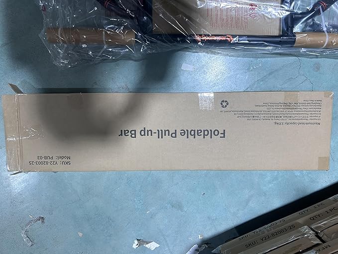 Sportneer 2025 Upgrade Pull up Bar for Doorway with Folding Handle, Door Pull up Bar Door Frame Multi-Grip Upper Body Trainer, 440lb, Indoor Fitness for Home Gym Strength Training - US Patent Pending