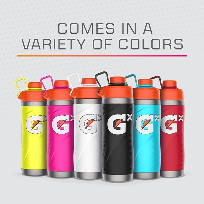Gatorade Gx Stainless Steel Bottle, 32oz (Pack of 6)