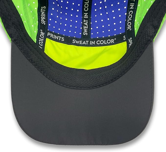 Sprints Race Day Performance HyperG Racing Cap | The Lightweight, Quick Dry, Running, Sport Hat, One Size, Unisex