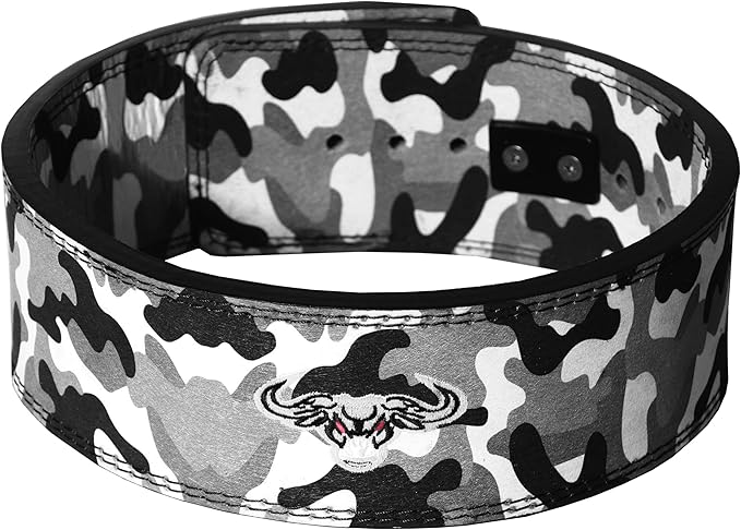 IBRO Powerlifting Lever Gym Belt – Power 8MM, 10MM or 13MM Extreme Heavy Duty Genuine Leather Belts - Squats Deadlifts Bodybuilding Weight Lifting IPF Power Lifting Strongman for Men