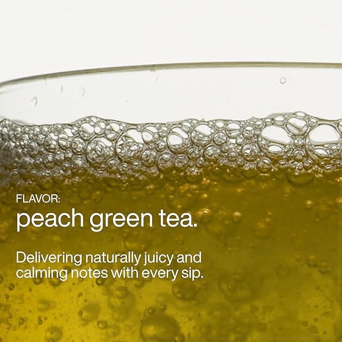 B.WILD Plant-Based Multivitamin Drink Mix – Refreshing Peach Green Tea with Prebiotics, Probiotics & Adaptogens for Gut Health & Stress Support – 30 Servings – Vegan, Gluten-Free