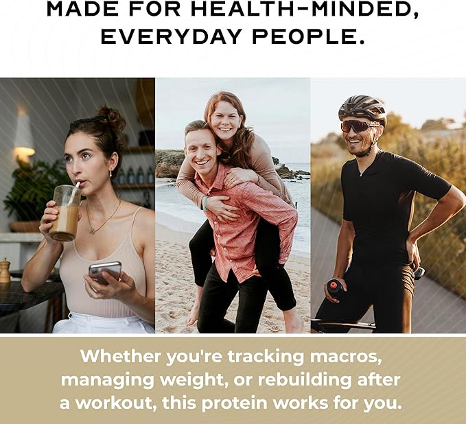 Muscle Feast Grass-Fed Whey Protein Isolate, All Natural Hormone Free Pasture Raised, Whey Isolate Protein Powder for Men and Women, Clean, Gluten-Free, Delicious Isolate Protein - Cappuccino, 2lb