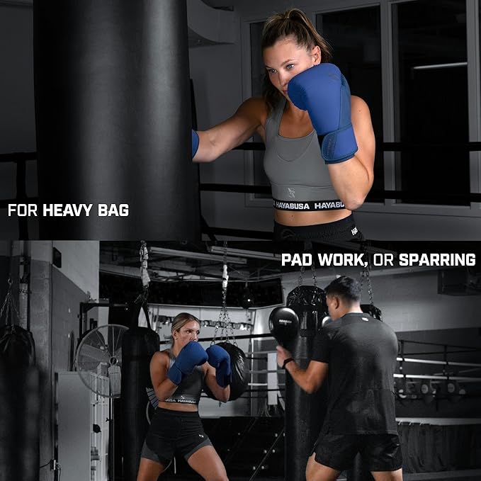 Hayabusa T360 Boxing Gloves – Revolutionary Hand Ergonomics | Empowering Wrist Support | Single or Dual Strap Closure | Training, Sparring, Heavy Bag - 10 oz 12 oz 14 oz 16 oz 18 oz