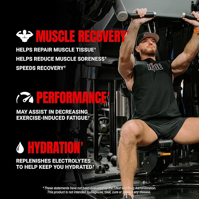 PROSUPPS HydroBCAA Essential Amino Acids Powder, Blue Raspberry - Workout Supplement with BCAA, EAAs & Electrolytes for Hydration & Recovery - Stimulant-Free, Soy & Gluten-Free - 30 Servings