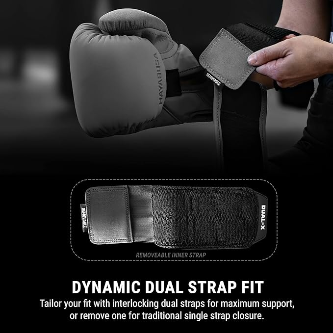 Hayabusa T360 Boxing Gloves – Revolutionary Hand Ergonomics | Empowering Wrist Support | Single or Dual Strap Closure | Training, Sparring, Heavy Bag - 10 oz 12 oz 14 oz 16 oz 18 oz