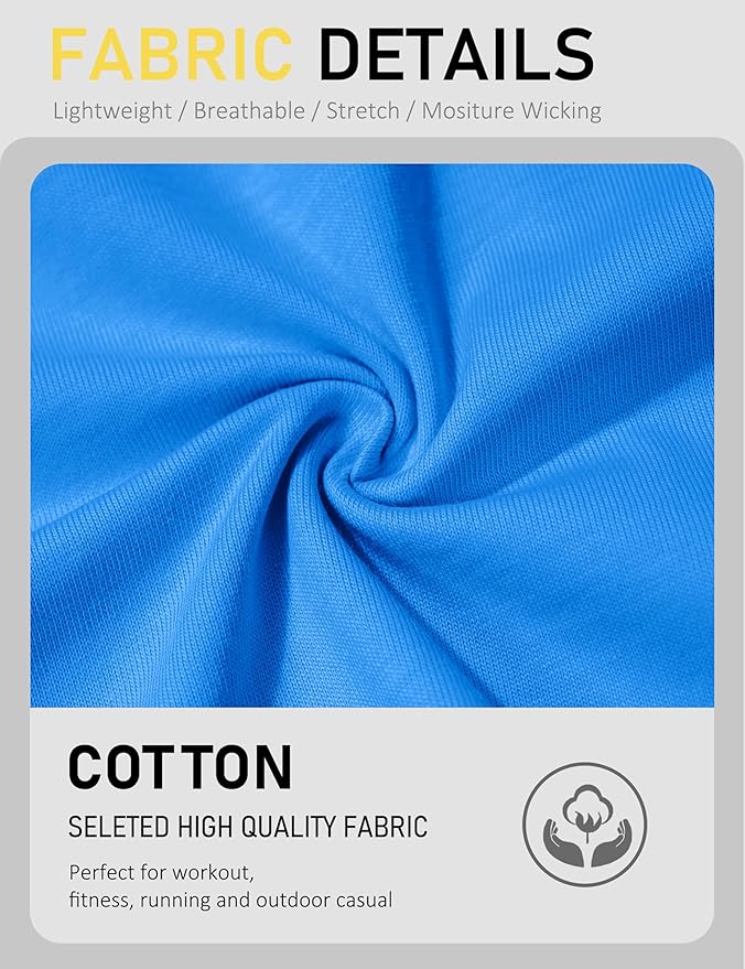 MAGCOMSEN Mens Workout Tank Tops Undershirt Cotton Muscle Athletic Sleeveless Shirts for Gym