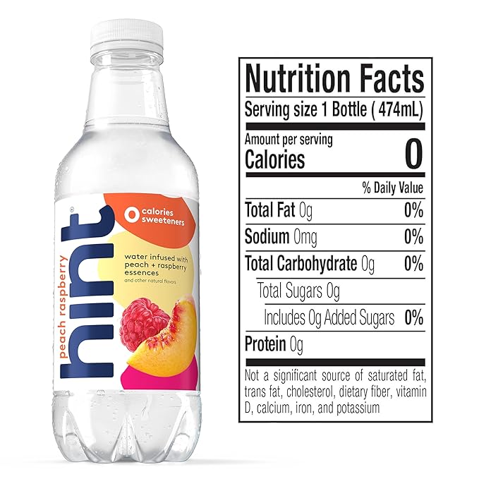 Hint Fruit-Infused Bottled Water, Smashup Flavored Variety Pack - Purified Water Beverages with Zero Calories, Natural Flavors, and Sugar Free - 16 Fl Oz (Pack of 12)